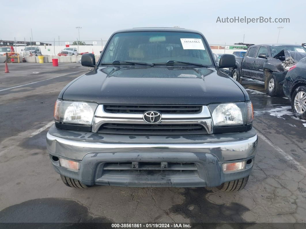 2002 Toyota 4runner Sr5 Black vin: JT3GN86R820245589