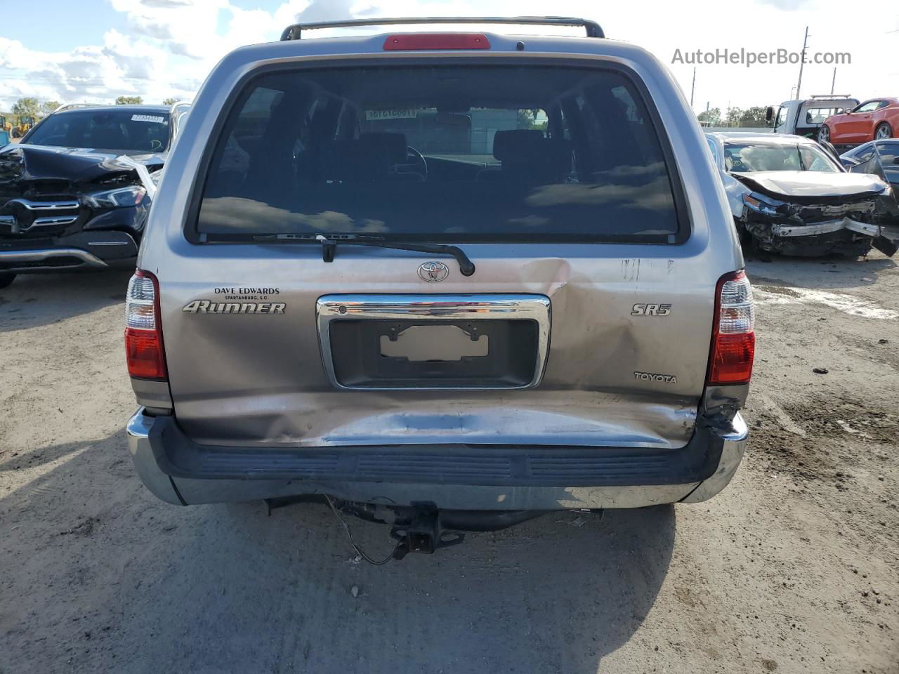 2002 Toyota 4runner Sr5 Tan vin: JT3GN86R820247147