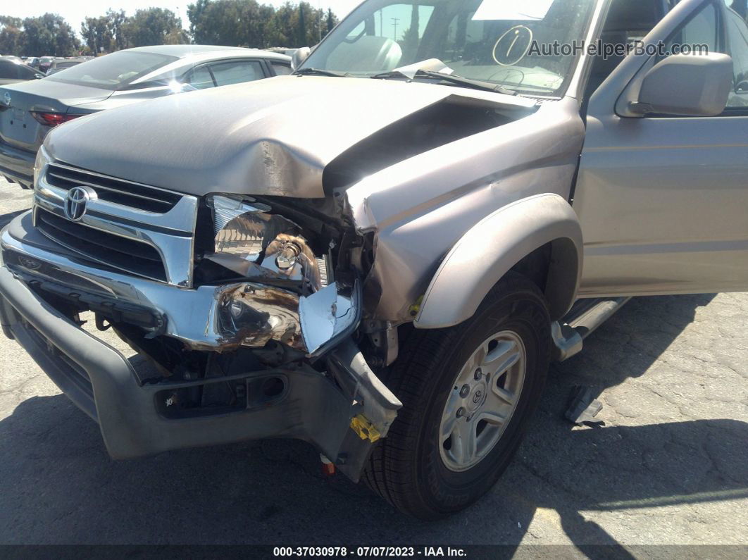 2002 Toyota 4runner Sr5 Champagne vin: JT3GN86R820248637