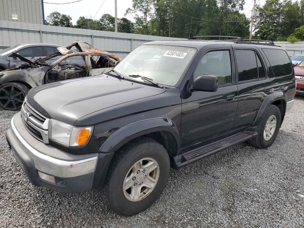 2002 Toyota 4runner Sr5 Black vin: JT3GN86R920219650