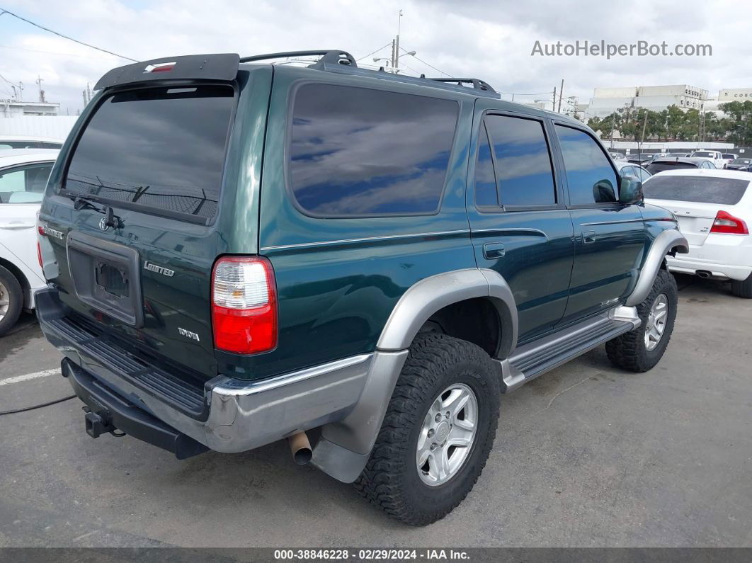 2002 Toyota 4runner Sr5 Green vin: JT3GN86R920239834