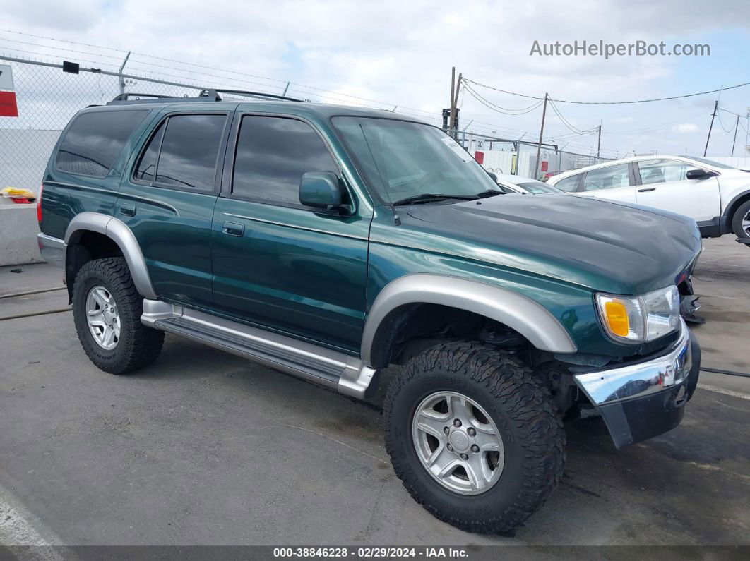 2002 Toyota 4runner Sr5 Green vin: JT3GN86R920239834