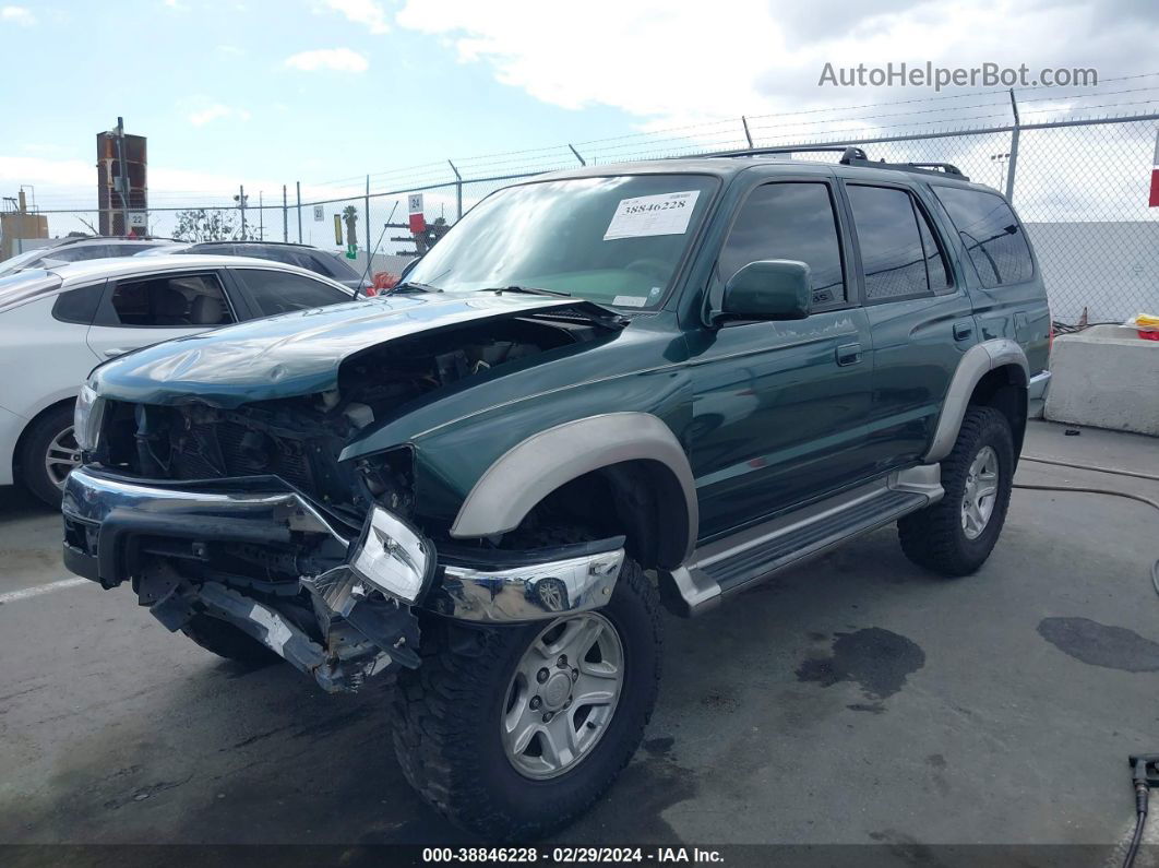 2002 Toyota 4runner Sr5 Green vin: JT3GN86R920239834