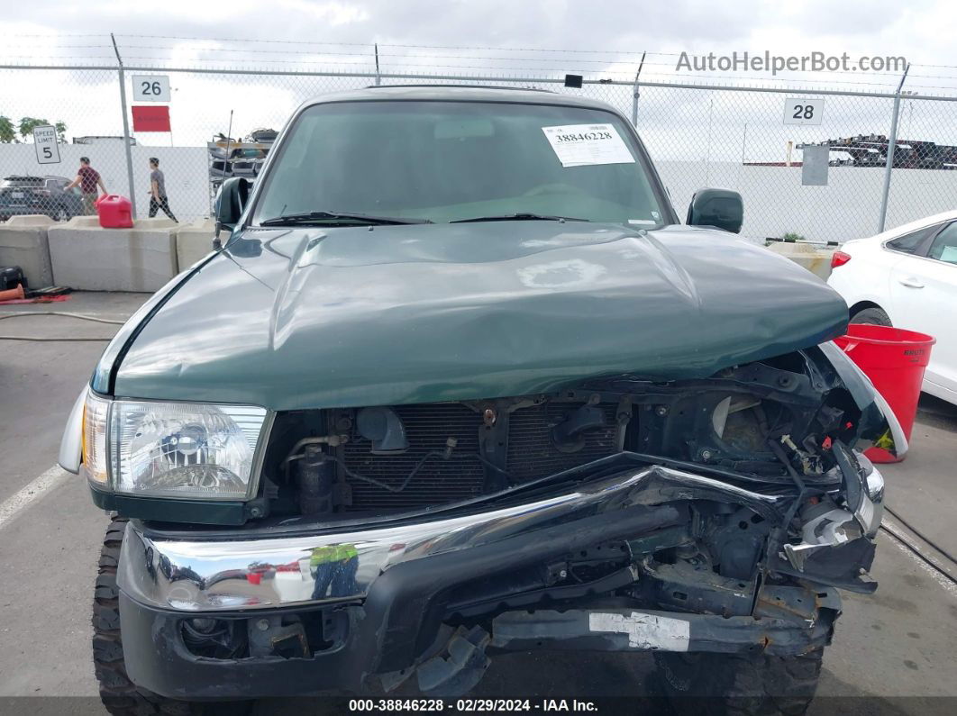 2002 Toyota 4runner Sr5 Green vin: JT3GN86R920239834