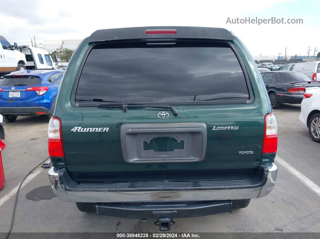 2002 Toyota 4runner Sr5 Green vin: JT3GN86R920239834