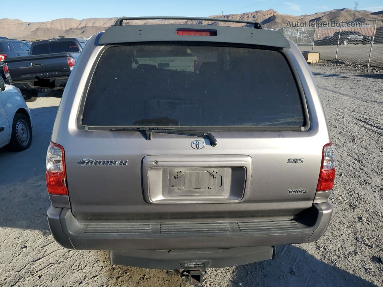 2002 Toyota 4runner Sr5 Silver vin: JT3GN86RX20240779