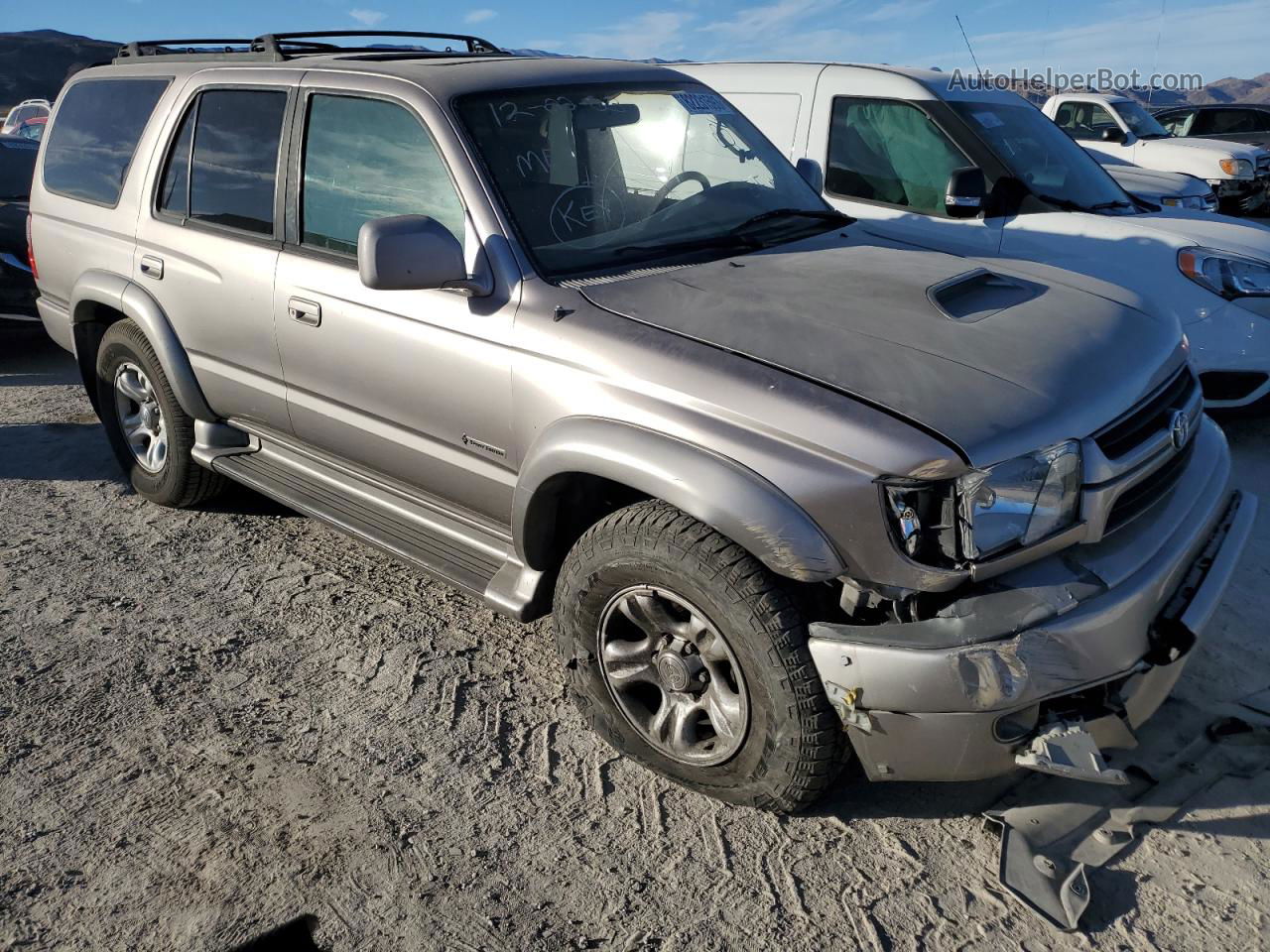 2002 Toyota 4runner Sr5 Silver vin: JT3GN86RX20240779