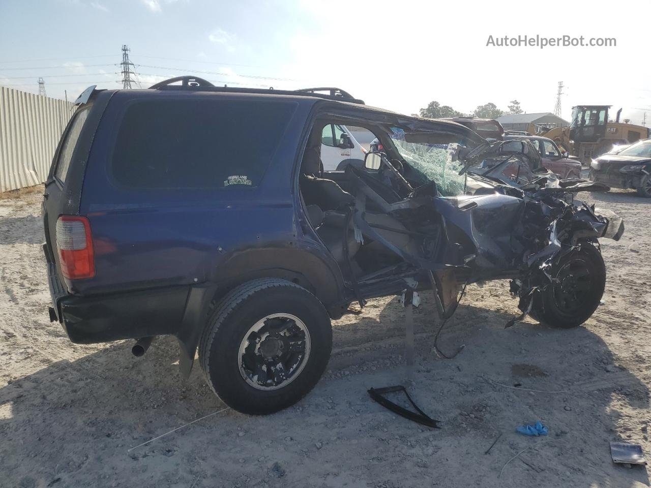 2002 Toyota 4runner Sr5 Blue vin: JT3GN86RX20242709