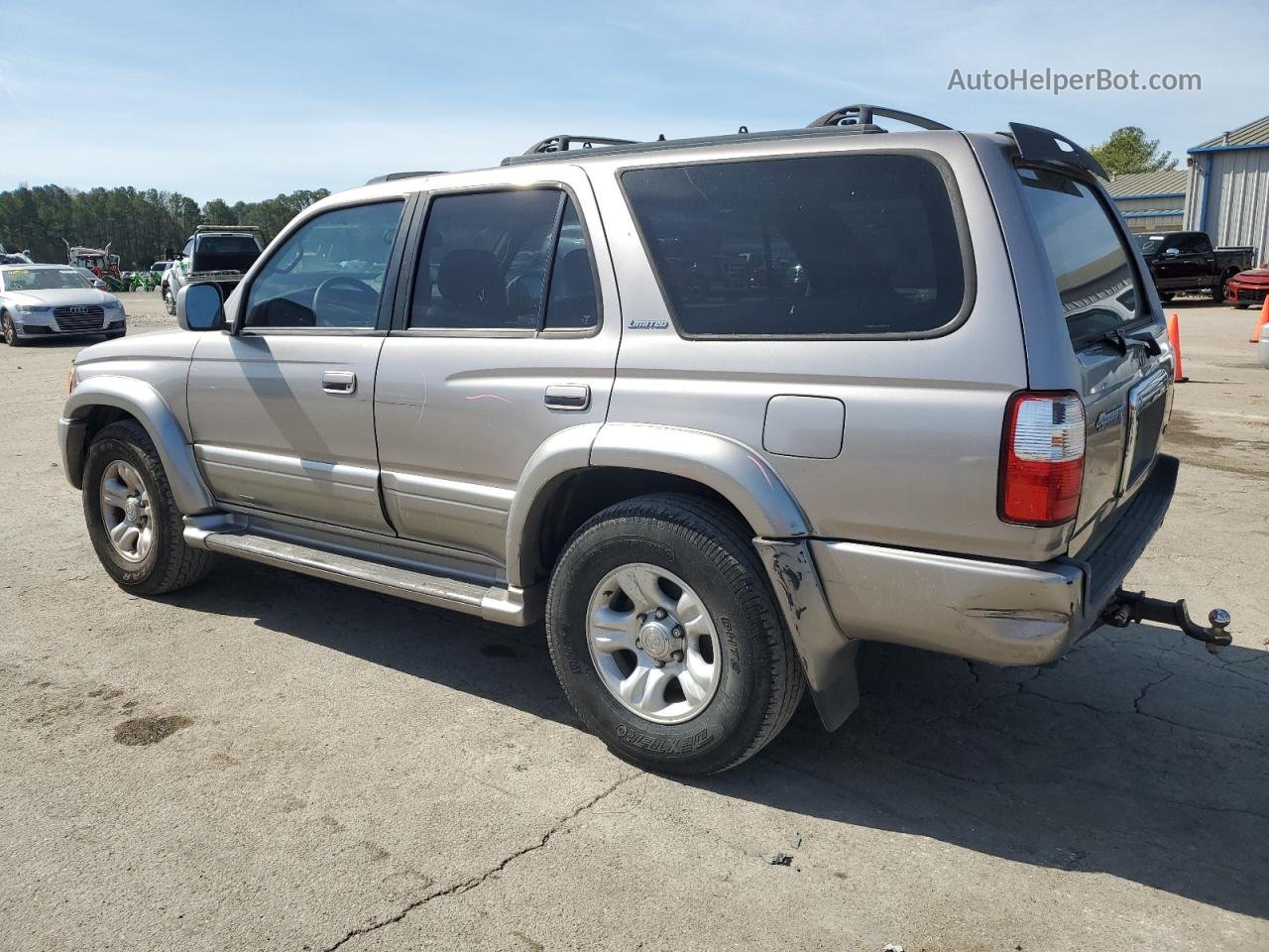 2002 Toyota 4runner Limited Silver vin: JT3GN87R420225645