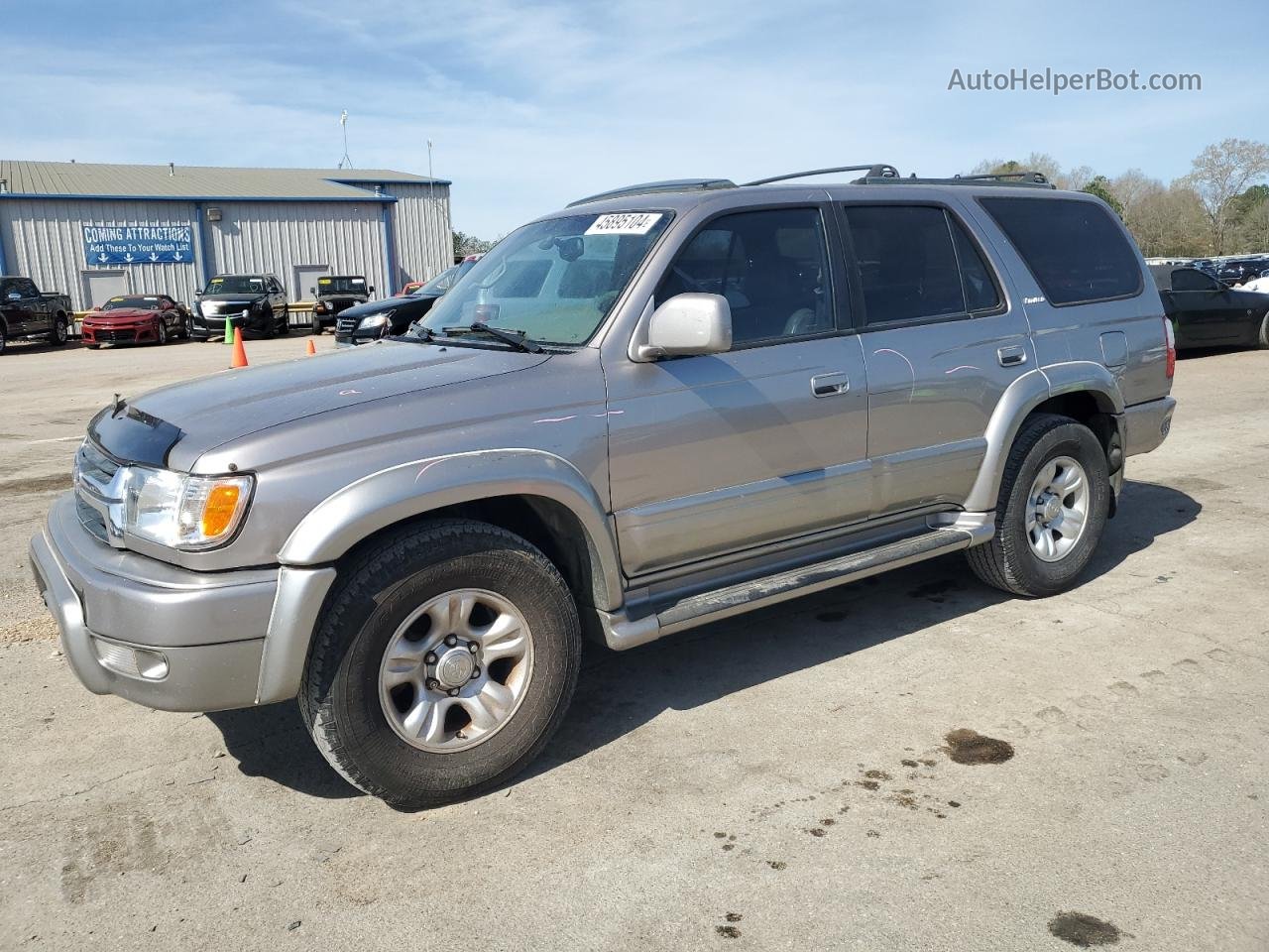 2002 Toyota 4runner Limited Silver vin: JT3GN87R420225645