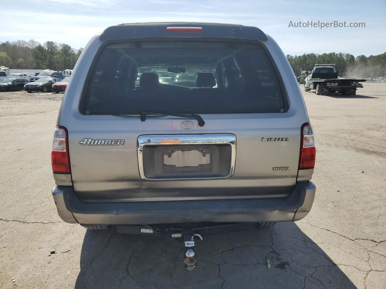 2002 Toyota 4runner Limited Silver vin: JT3GN87R420225645