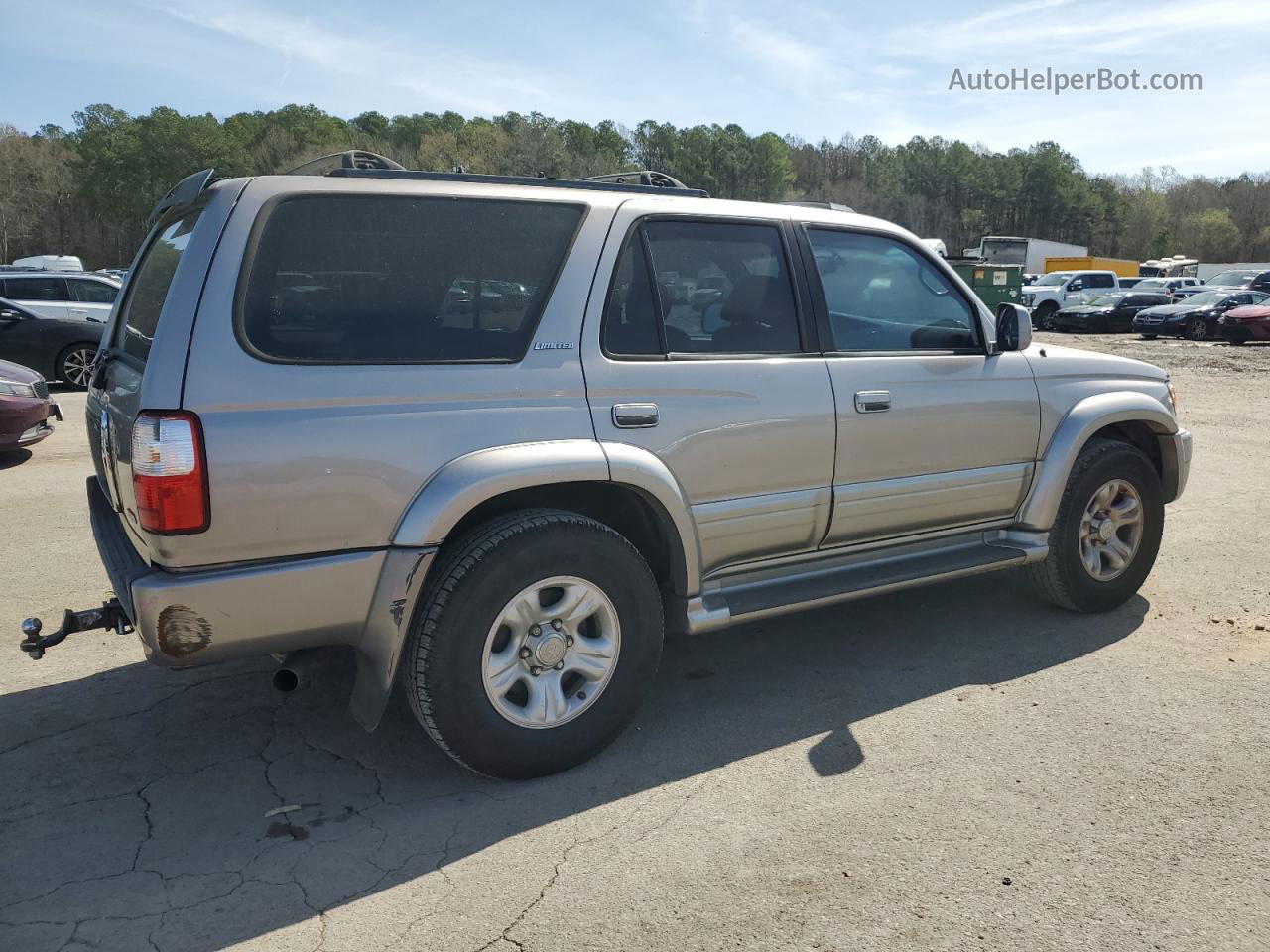 2002 Toyota 4runner Limited Серебряный vin: JT3GN87R420225645