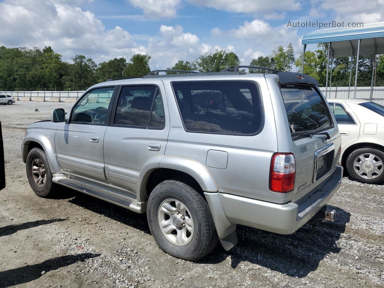 2002 Toyota 4runner Limited Silver vin: JT3GN87R420248343