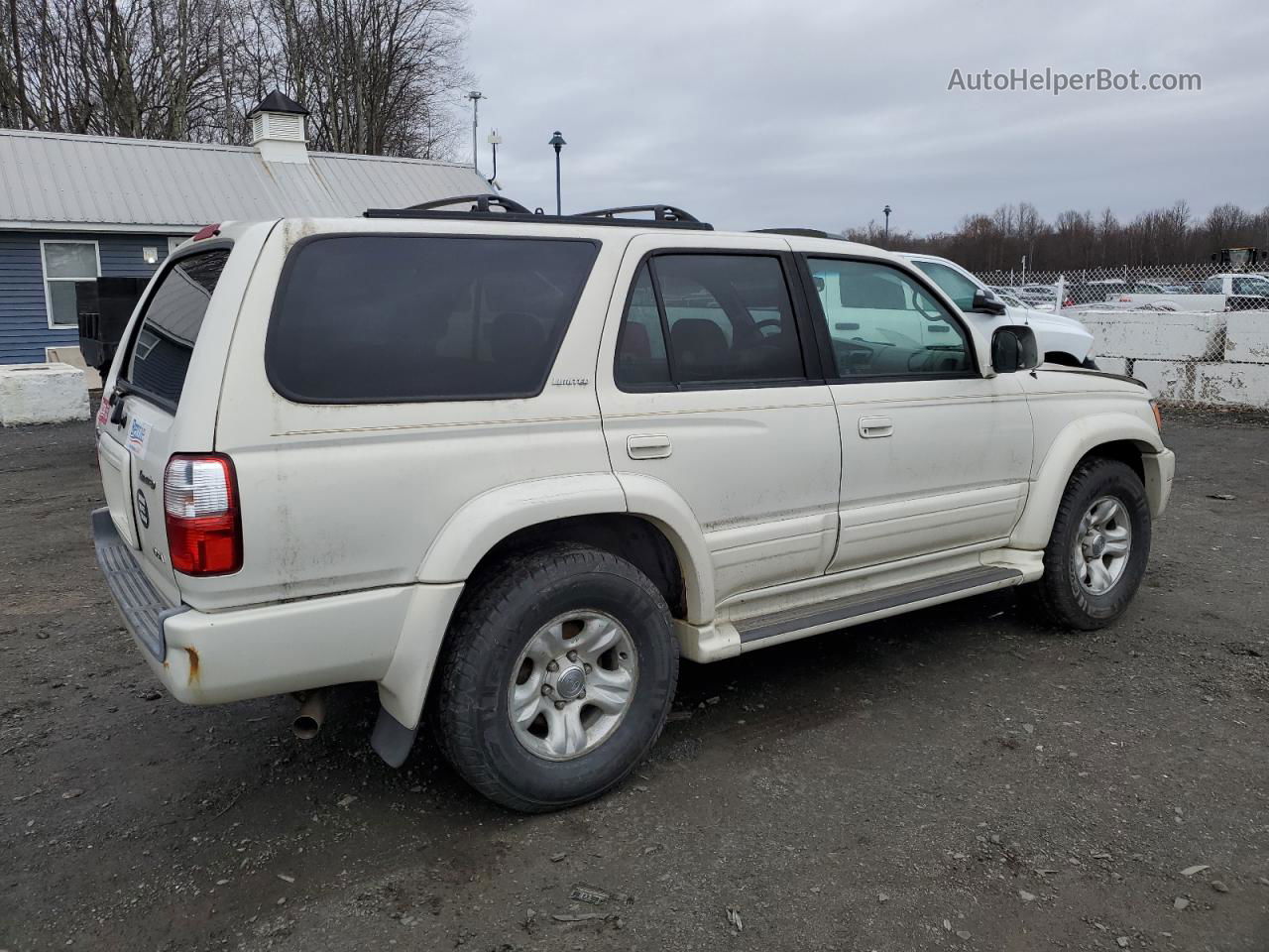 2002 Toyota 4runner Limited White vin: JT3GN87R729000292