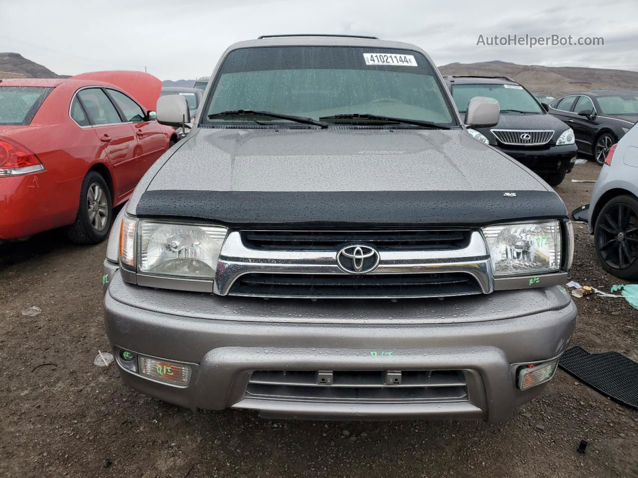 2002 Toyota 4runner Limited Silver vin: JT3GN87R920232381