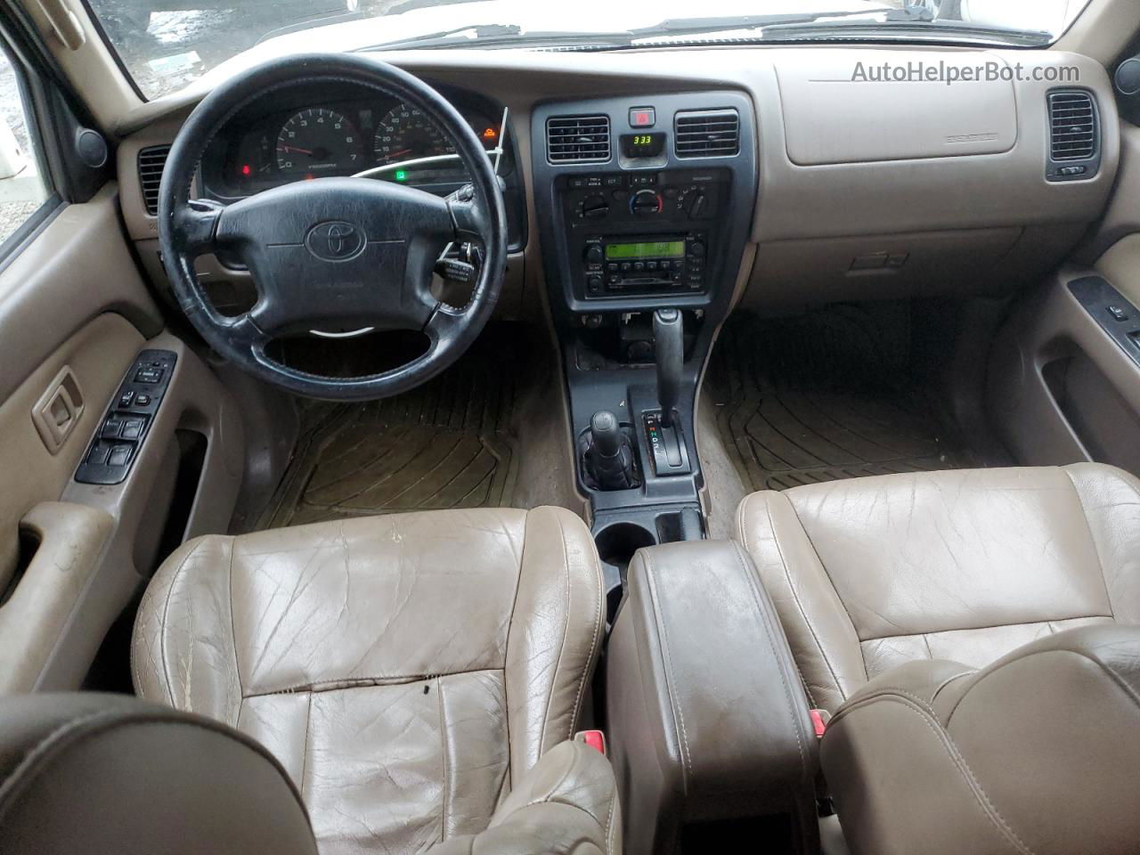 2002 Toyota 4runner Sr5 White vin: JT3HN86R020369540