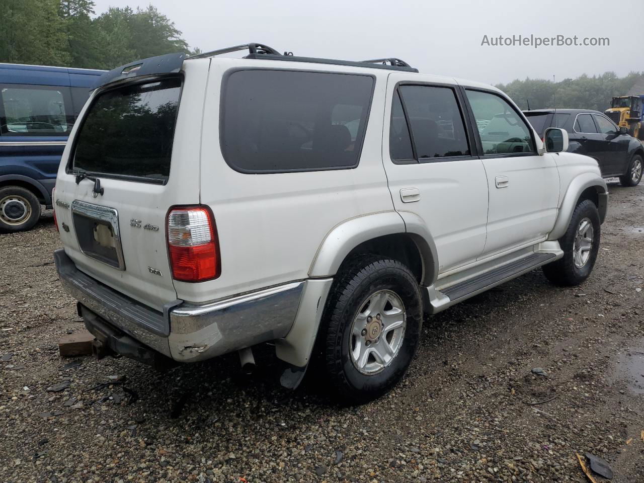 2002 Toyota 4runner Sr5 White vin: JT3HN86R020369540