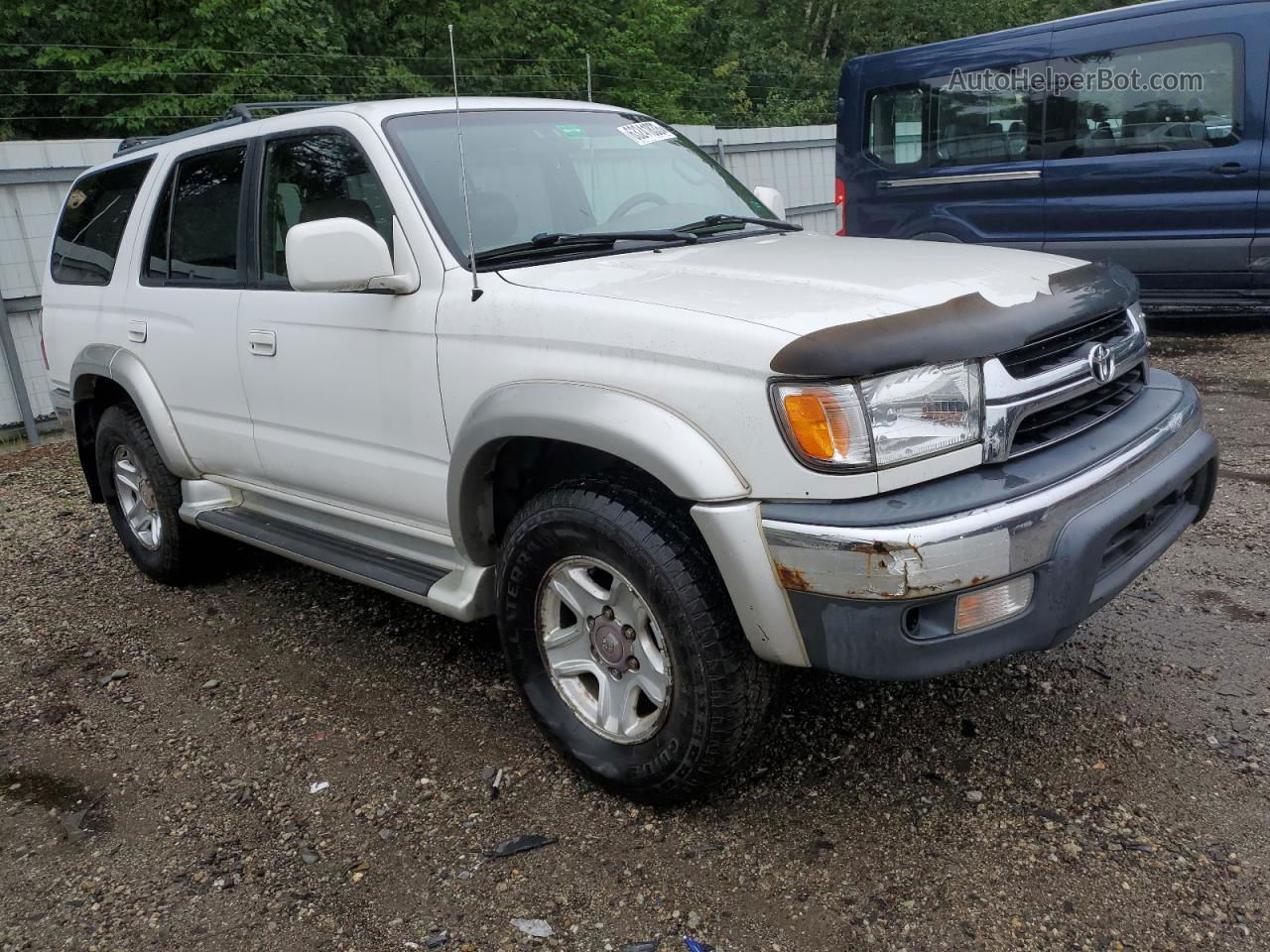 2002 Toyota 4runner Sr5 White vin: JT3HN86R020369540