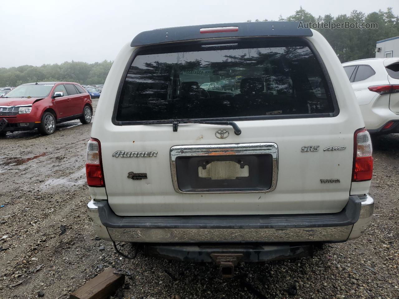 2002 Toyota 4runner Sr5 White vin: JT3HN86R020369540