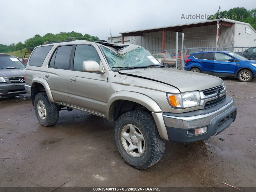 2002 Toyota 4runner Sr5 V6 Champagne vin: JT3HN86R029069752