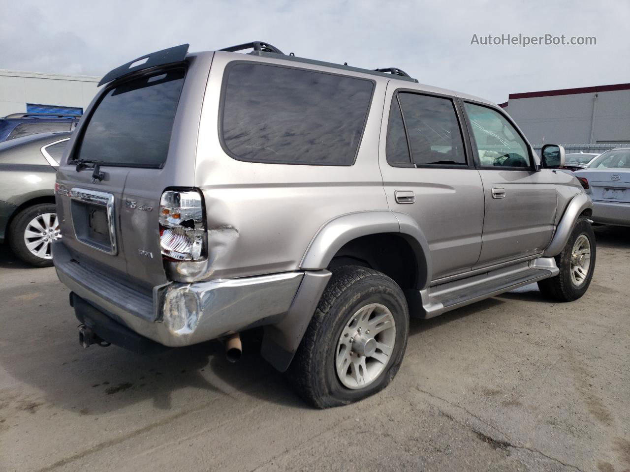 2002 Toyota 4runner Sr5 Silver vin: JT3HN86R029076278