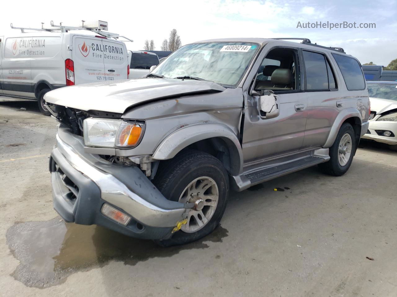 2002 Toyota 4runner Sr5 Silver vin: JT3HN86R029076278