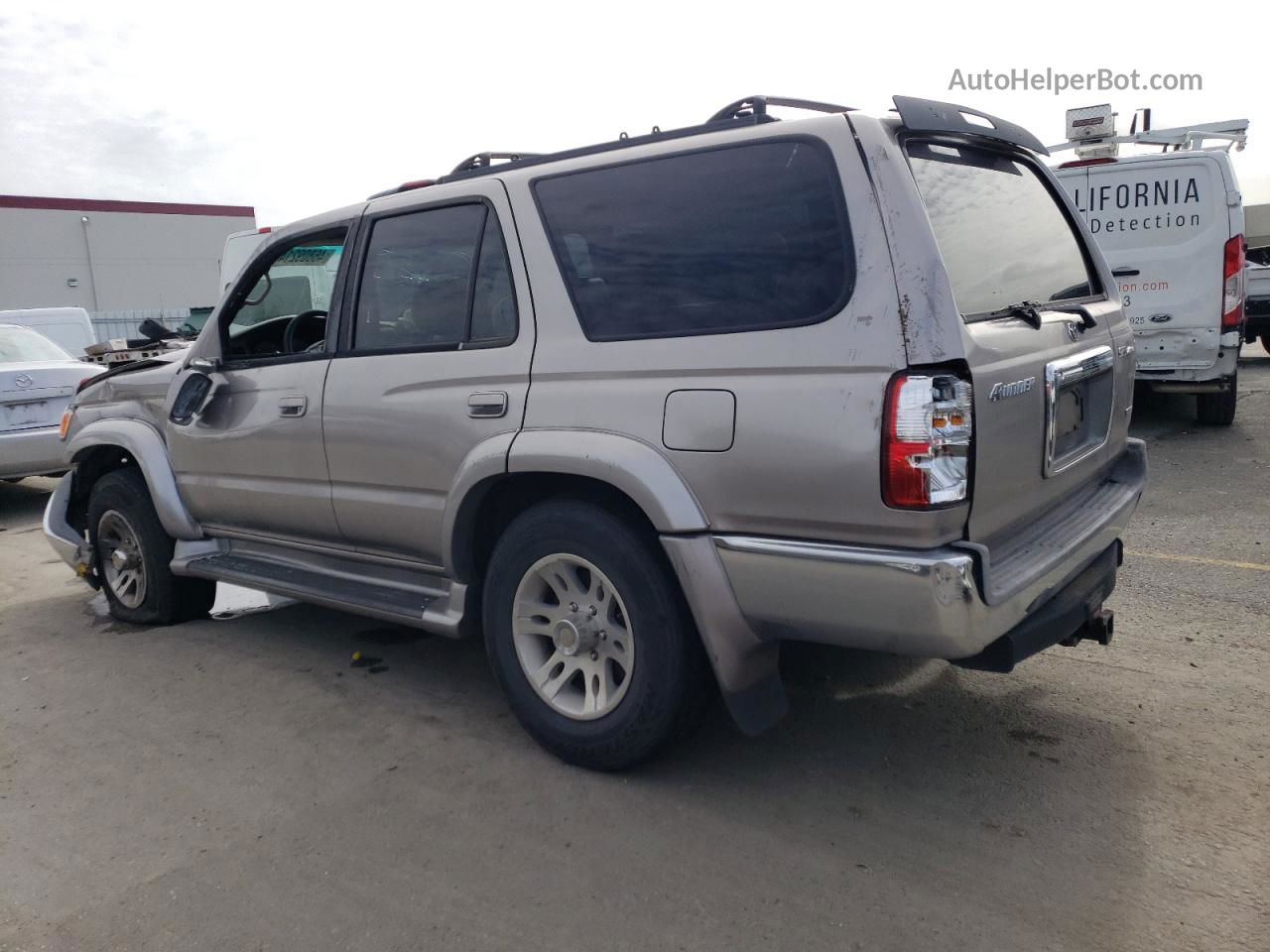 2002 Toyota 4runner Sr5 Silver vin: JT3HN86R029076278