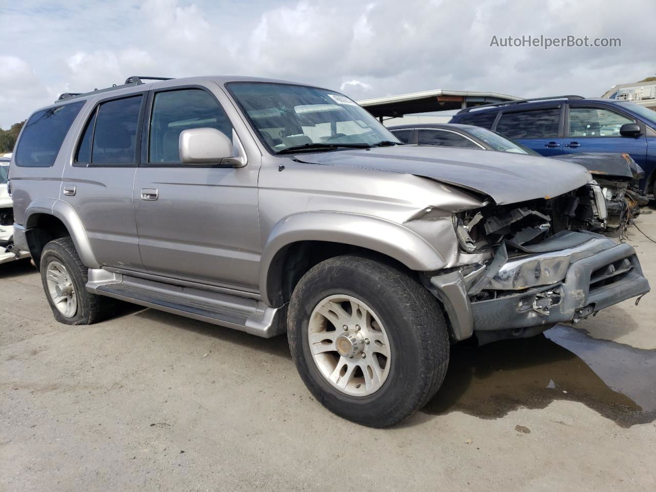 2002 Toyota 4runner Sr5 Silver vin: JT3HN86R029076278