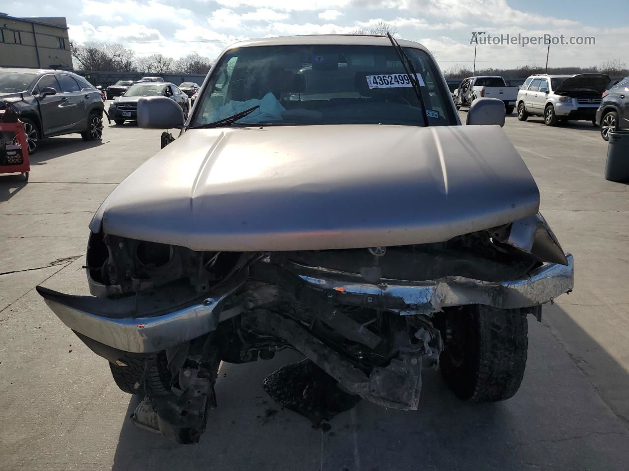 2002 Toyota 4runner Sr5 Beige vin: JT3HN86R120363438