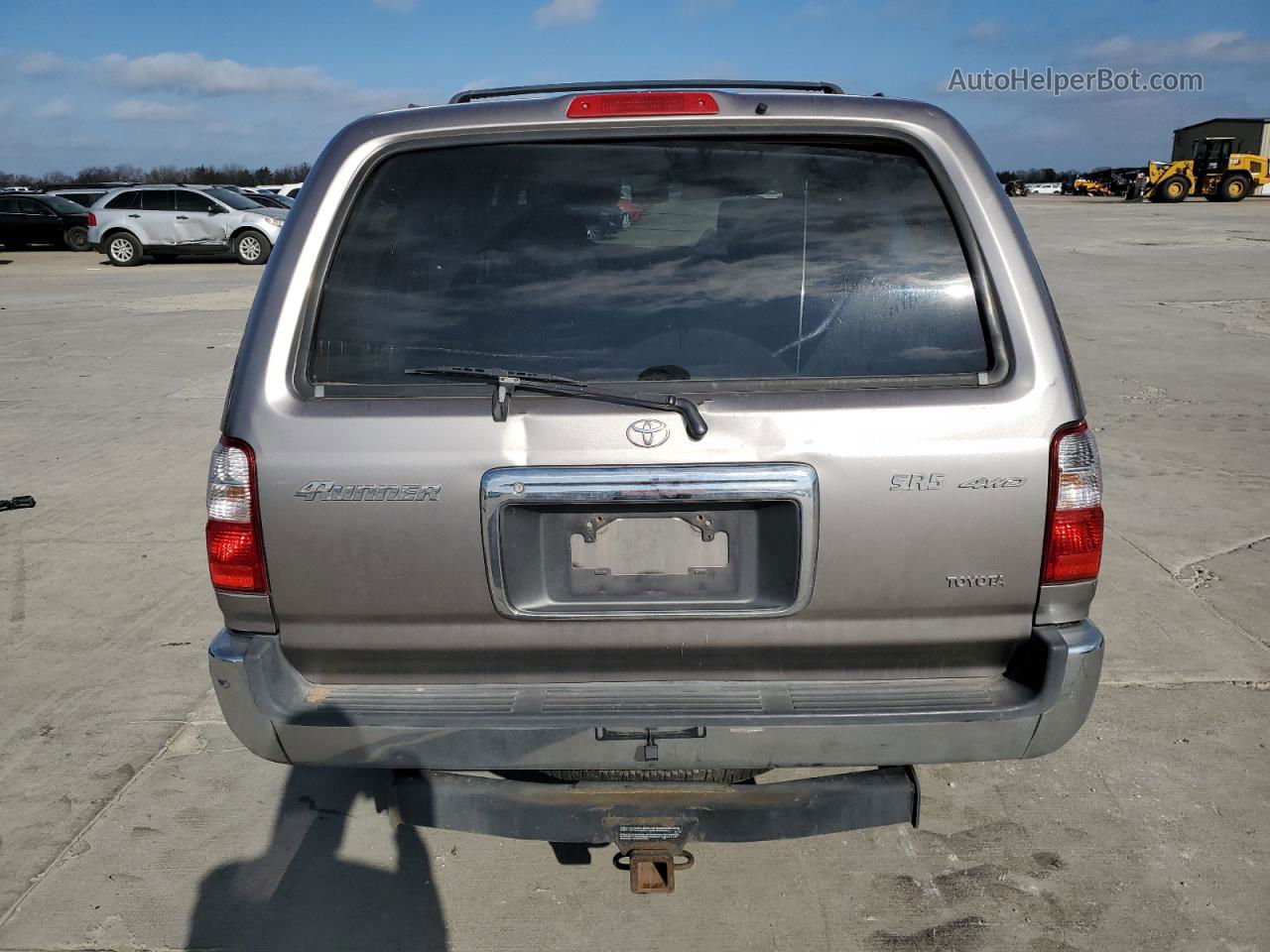 2002 Toyota 4runner Sr5 Beige vin: JT3HN86R120363438