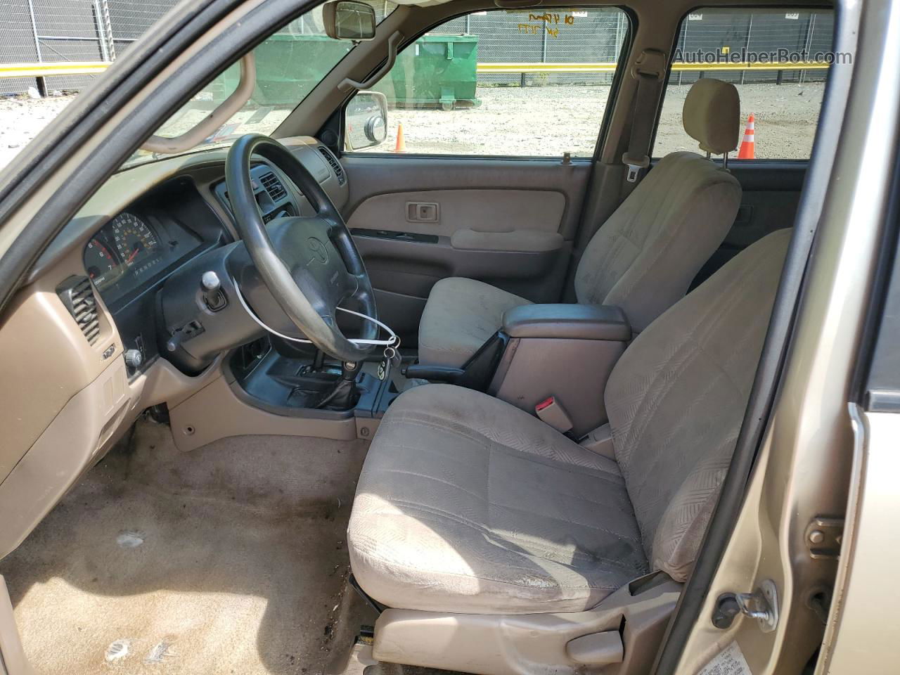 2002 Toyota 4runner Sr5 Beige vin: JT3HN86R120364654