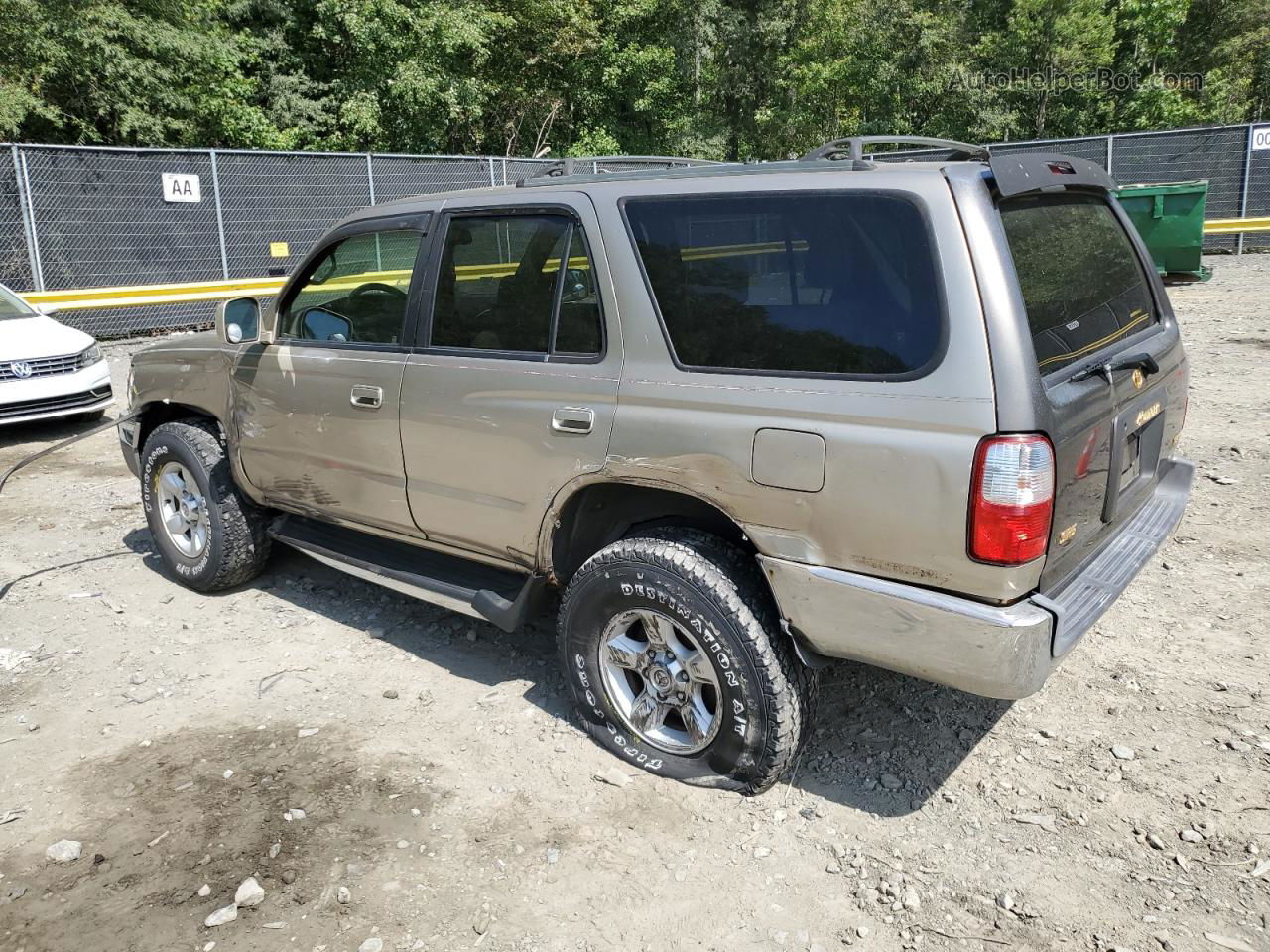 2002 Toyota 4runner Sr5 Beige vin: JT3HN86R120364654