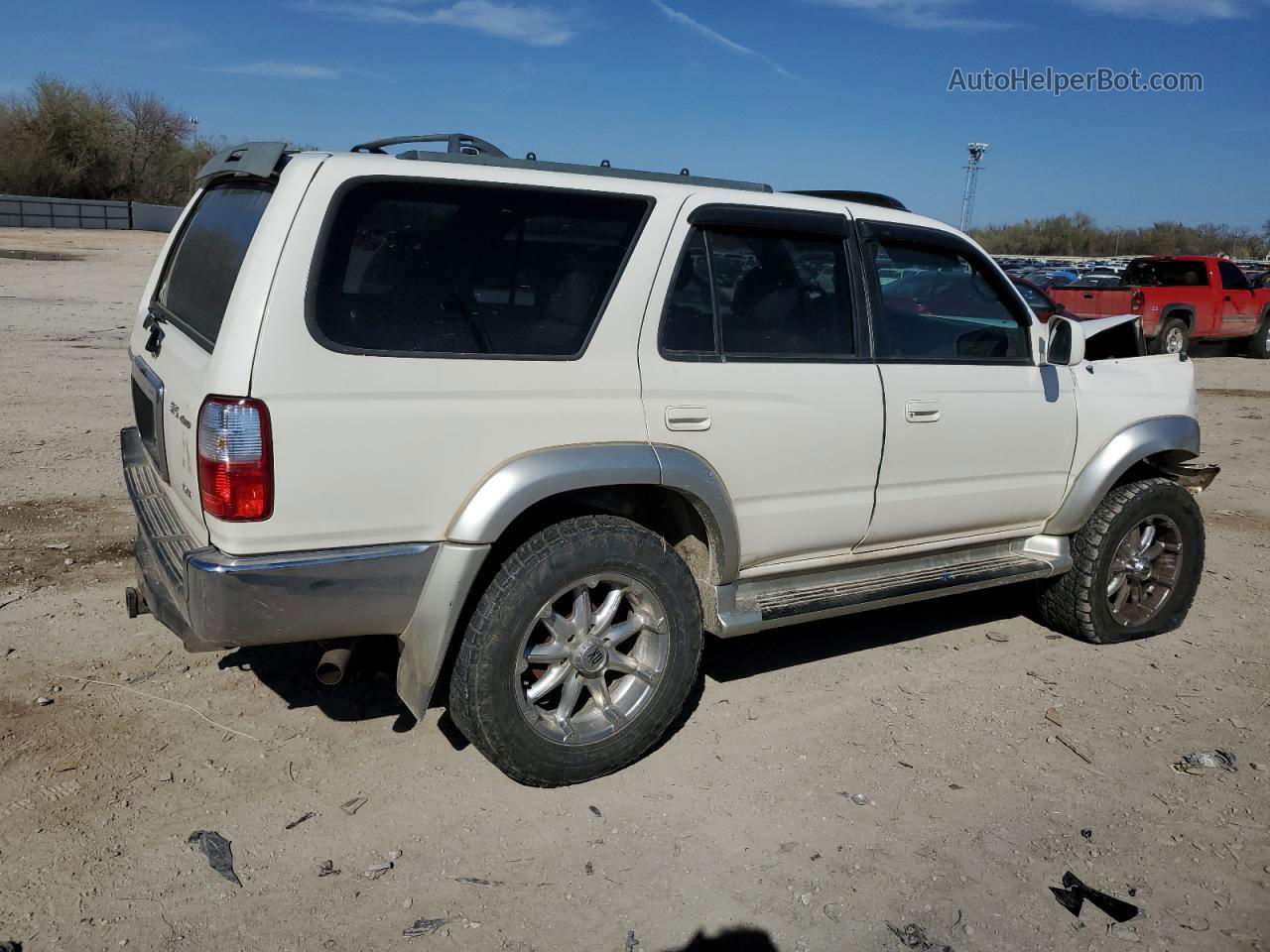 2002 Toyota 4runner Sr5 White vin: JT3HN86R129077004