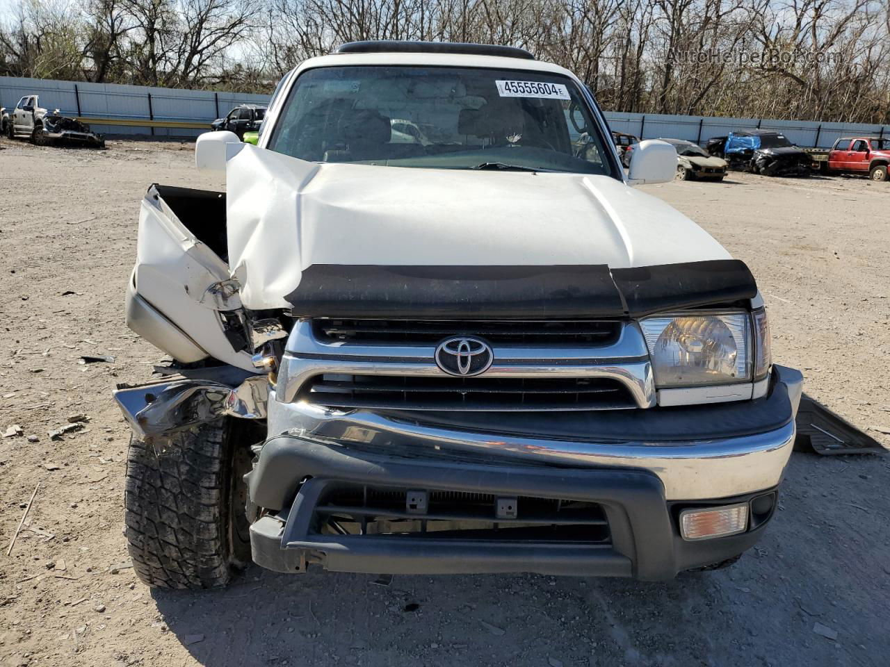 2002 Toyota 4runner Sr5 White vin: JT3HN86R129077004