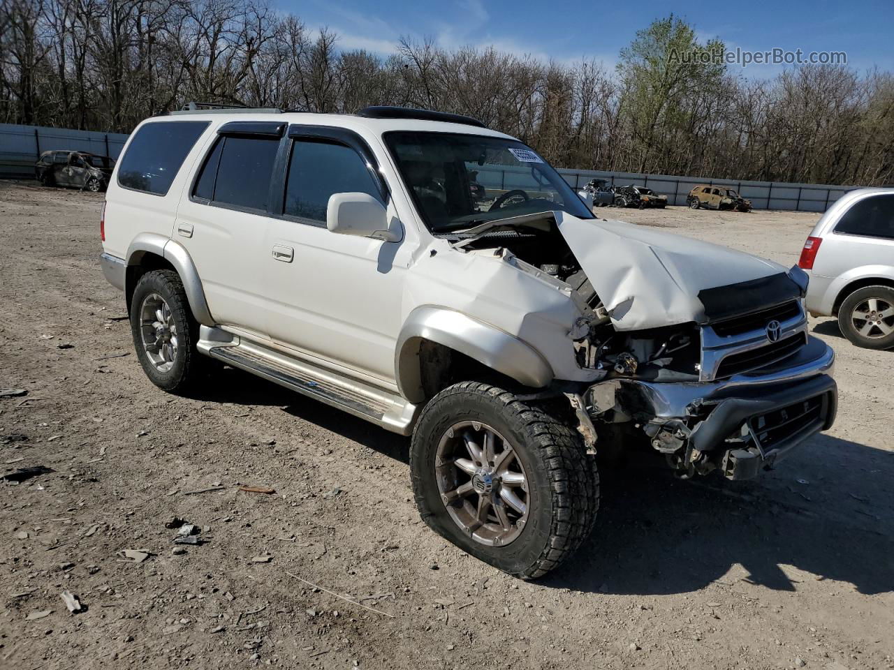 2002 Toyota 4runner Sr5 Белый vin: JT3HN86R129077004