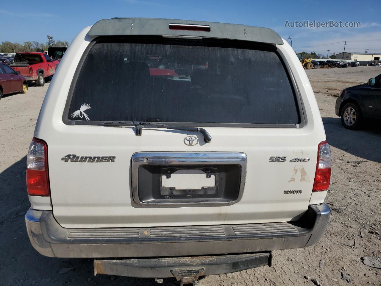 2002 Toyota 4runner Sr5 White vin: JT3HN86R129077004