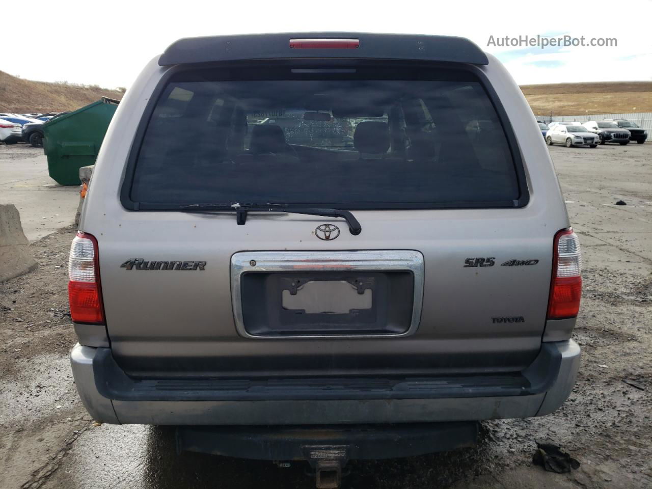 2002 Toyota 4runner Sr5 Серебряный vin: JT3HN86R220370799