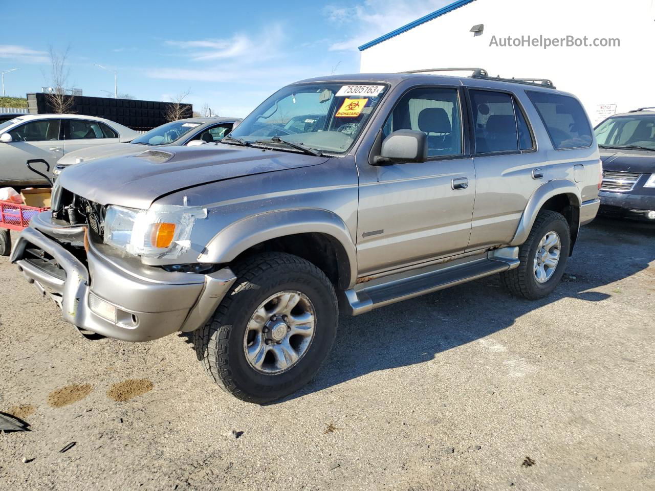 2002 Toyota 4runner Sr5 Золотой vin: JT3HN86R220377011