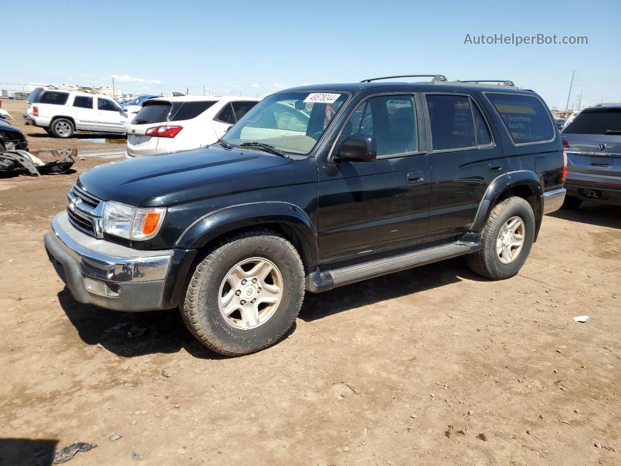 2002 Toyota 4runner Sr5 Black vin: JT3HN86R320369080