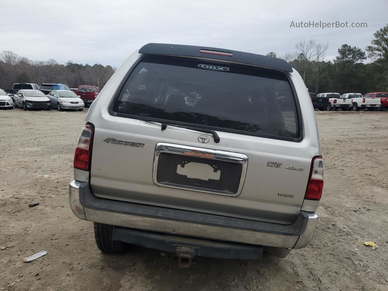 2002 Toyota 4runner Sr5 Silver vin: JT3HN86R320387093