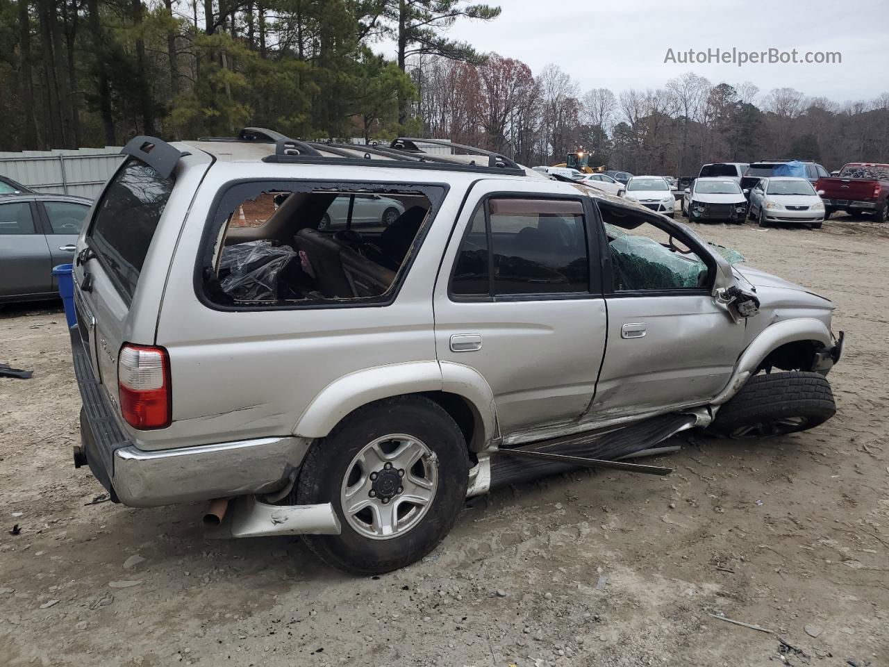 2002 Toyota 4runner Sr5 Silver vin: JT3HN86R320387093