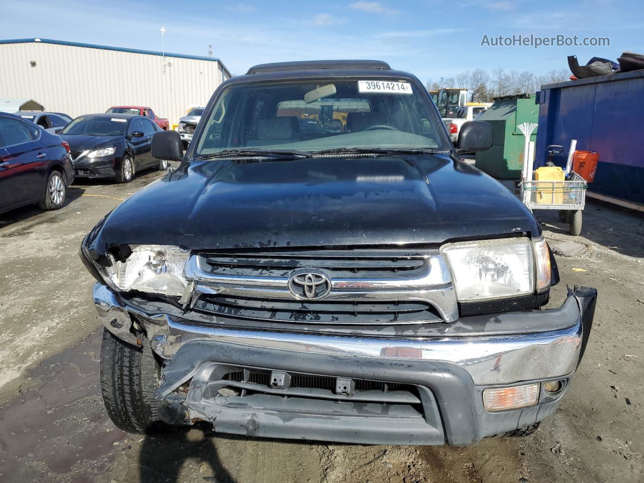 2002 Toyota 4runner Sr5 Black vin: JT3HN86R329068806