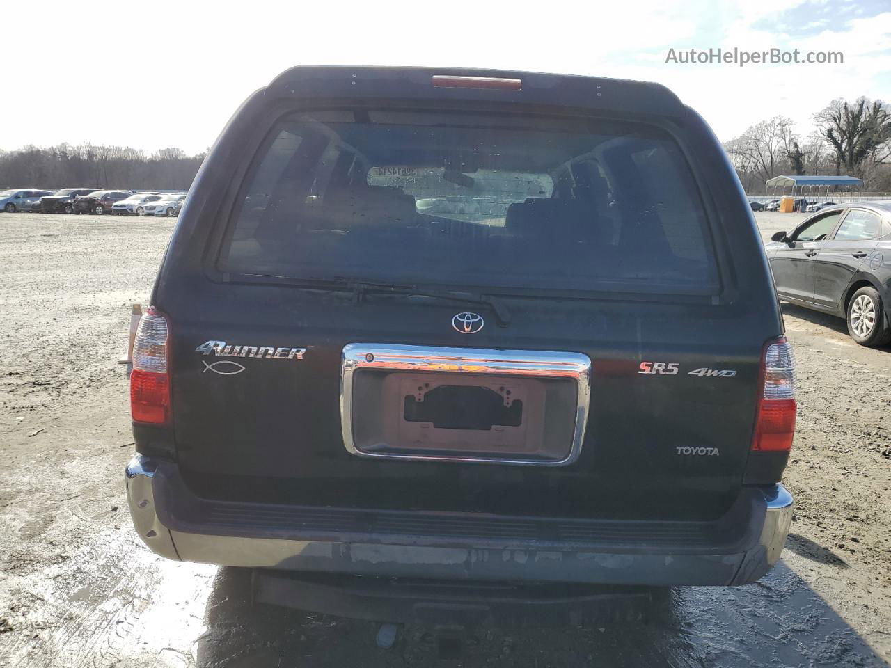 2002 Toyota 4runner Sr5 Black vin: JT3HN86R329068806