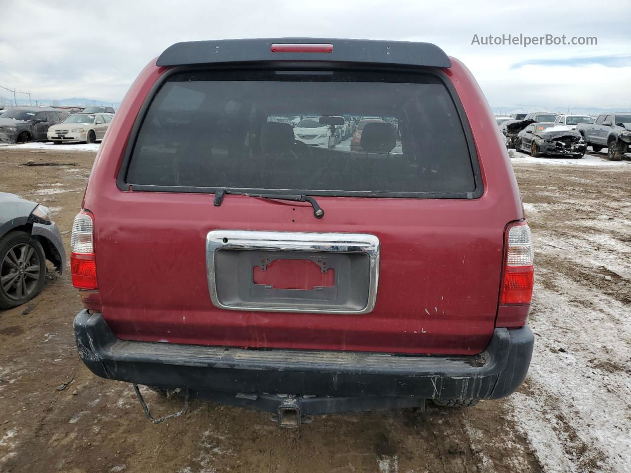 2002 Toyota 4runner Sr5 Maroon vin: JT3HN86R329071396