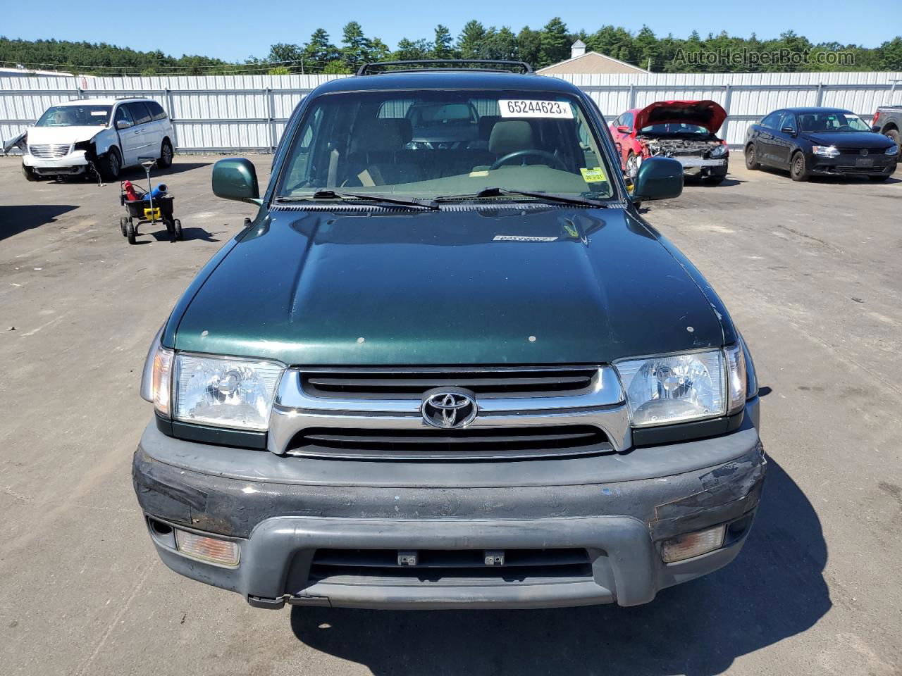 2002 Toyota 4runner Sr5 Green vin: JT3HN86R329075352