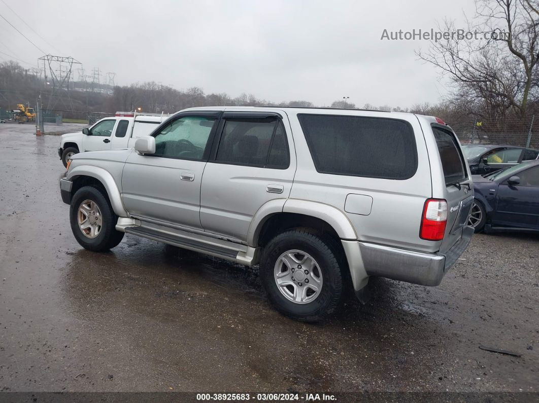 2002 Toyota 4runner Sr5 V6 Silver vin: JT3HN86R420386759