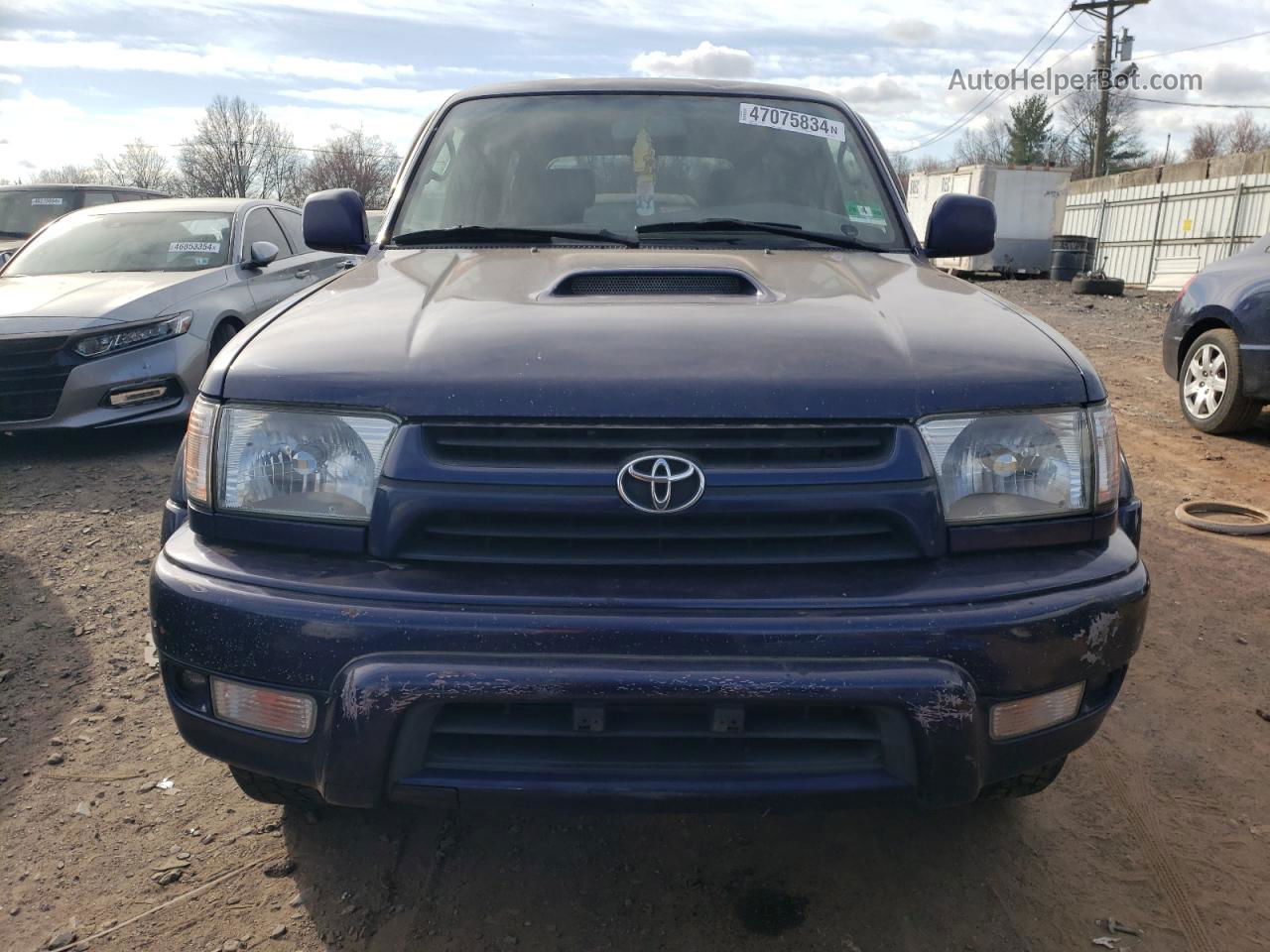 2002 Toyota 4runner Sr5 Blue vin: JT3HN86R420389919