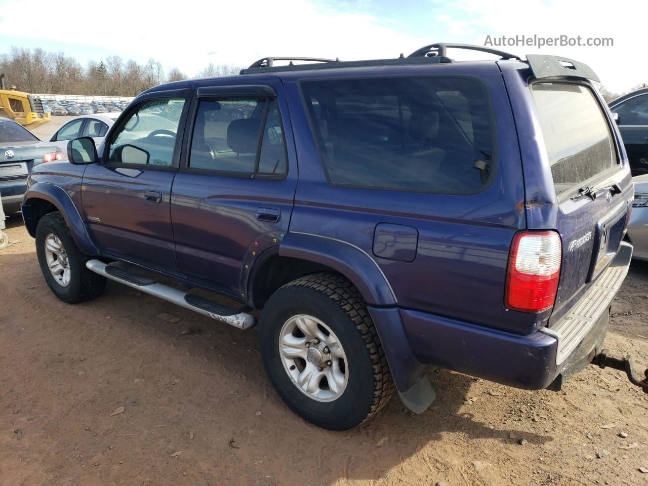 2002 Toyota 4runner Sr5 Blue vin: JT3HN86R420389919