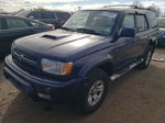 2002 Toyota 4runner Sr5 Blue vin: JT3HN86R420389919