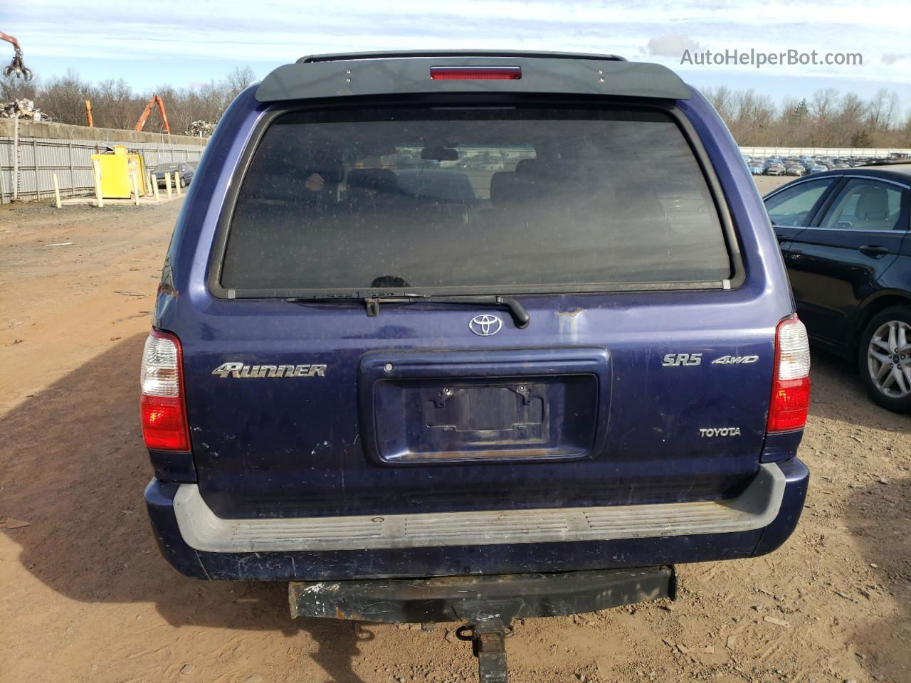 2002 Toyota 4runner Sr5 Blue vin: JT3HN86R420389919